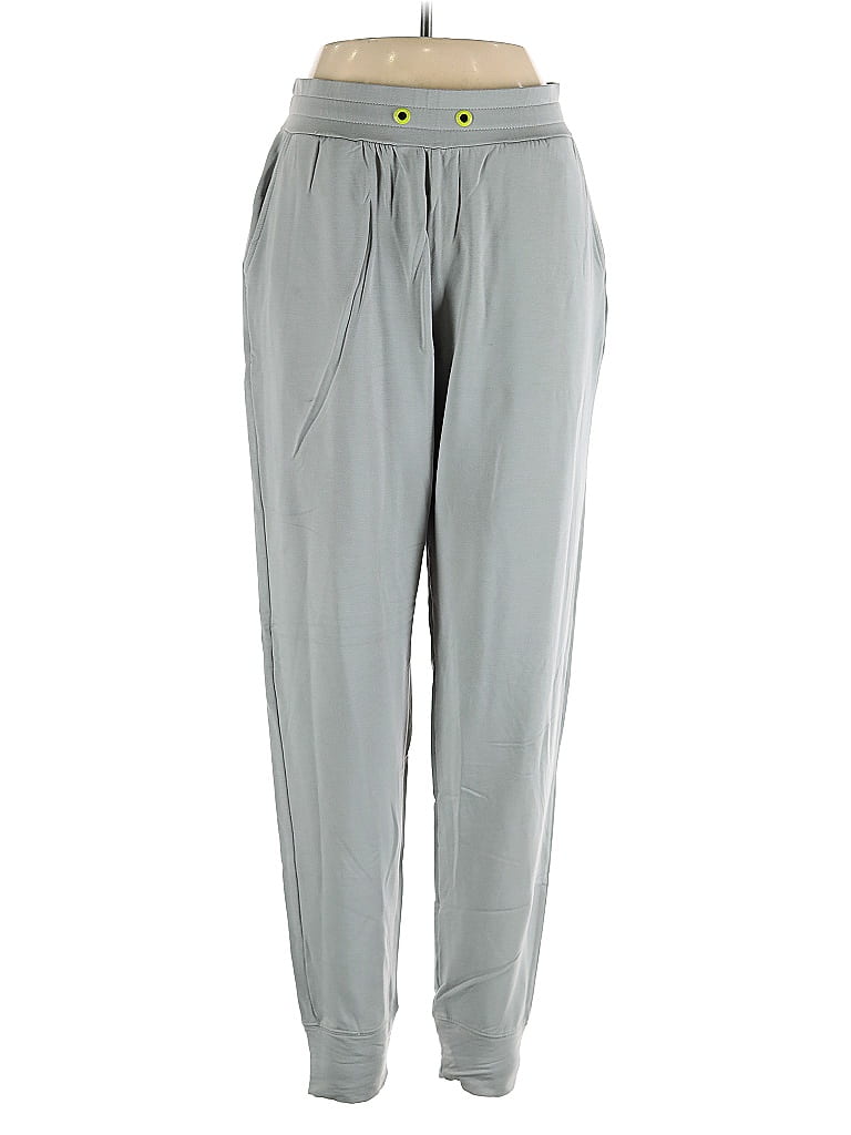 Terez Solid Gray Sweatpants Size M - photo 1