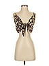 Polly Brown Sleeveless Blouse Size 4 - photo 1