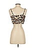 Polly Brown Sleeveless Blouse Size 4 - photo 2