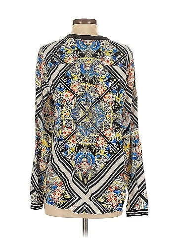 Twelfth Street by Cynthia Vincent Long Sleeve Silk Top (view 2)