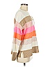 Ann Taylor LOFT Color Block Tan Pullover Sweater Size M - photo 4