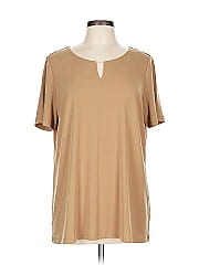 Susan Graver Short Sleeve Top