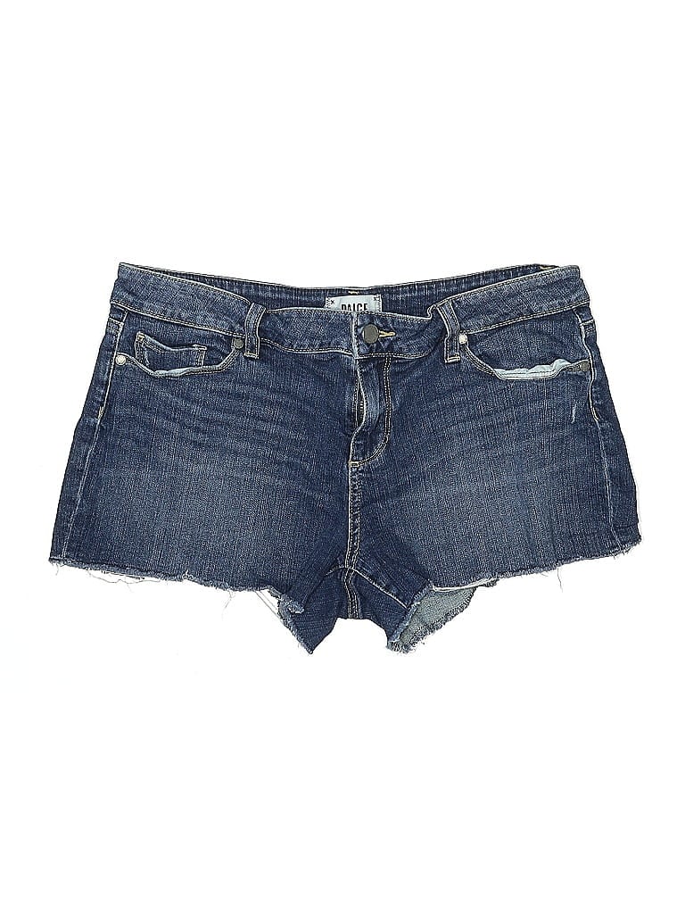 Click to view more detailed imagery on our partner's website Pre-owned Paige Denim Shorts In Blue