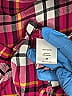 Soho JEANS NEW YORK & COMPANY 100% Rayon Plaid Pink Long Sleeve Blouse Size M - photo 8