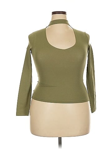 Pull&Bear 3/4 Sleeve Top (view 1)