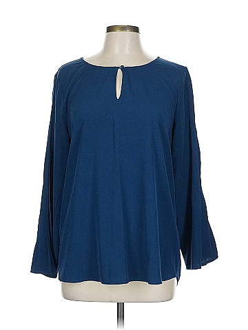 Ann Taylor Long Sleeve Blouse (view 1)