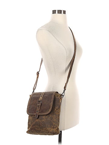 Myra Bag Leather Crossbody Bag (view 2)