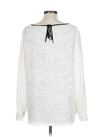 Ann Taylor LOFT Outlet Long Sleeve Blouse (view 2)