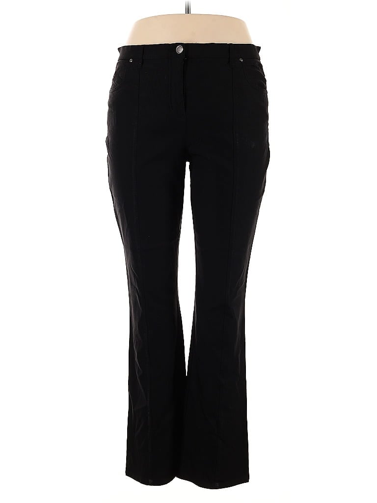 Tribal Black Active Pants Size 14 - photo 1