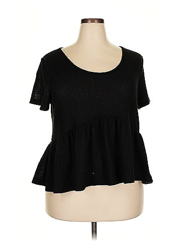 Shein Curve Short Sleeve Top (view 1)