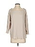 Eileen Fisher Tan 3/4 Sleeve Top Size S - photo 1