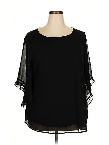 Vofoly 3/4 Sleeve Blouse (view 1)