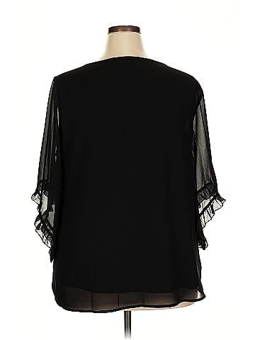 Vofoly 3/4 Sleeve Blouse (view 2)