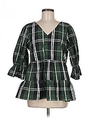 Mud Pie 3/4 Sleeve Blouse