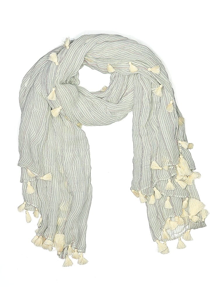 Pre-owned Unbranded Scarf In Blue