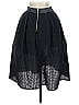 Armani Exchange Chevron-herringbone Black Blue Casual Skirt Size 00 - photo 2