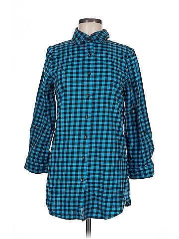 Serengeti 3/4 Sleeve Button-Down Shirt (view 1)