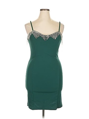 Planet Gold Cocktail Dress (view 1)