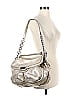 Coach 100% Leather Metallic Silver Gold Leather Satchel One size - photo 2