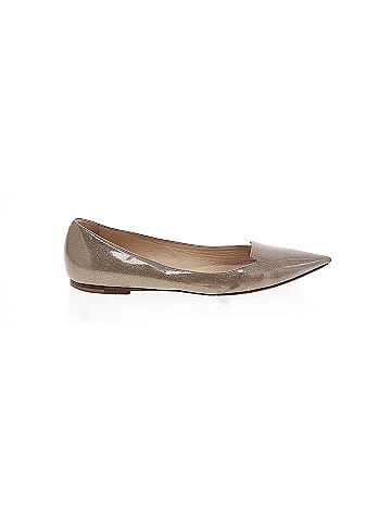 Jimmy Choo Patent Leather Glitter Flats (view 1)