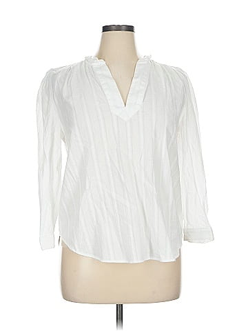 Ann Taylor LOFT 3/4 Sleeve Blouse (view 1)