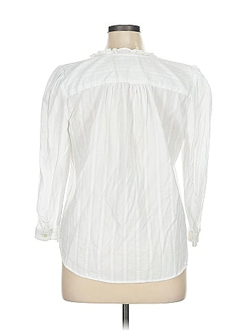 Ann Taylor LOFT 3/4 Sleeve Blouse (view 2)