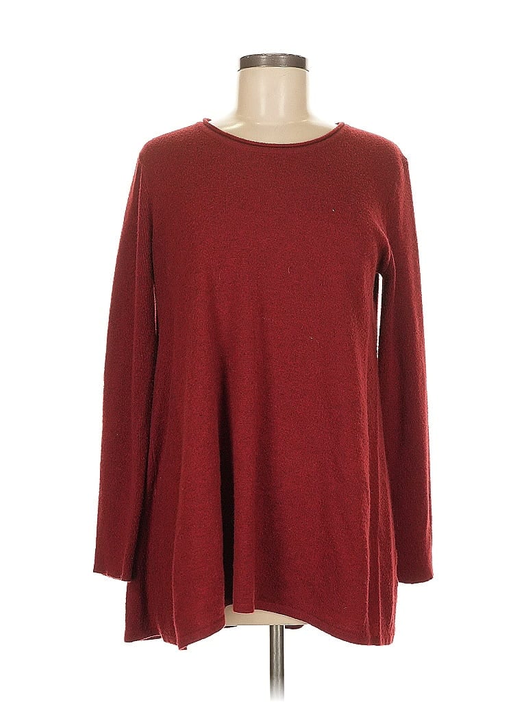 Pre-owned Coldwater Creek Pullover Sweater In Red