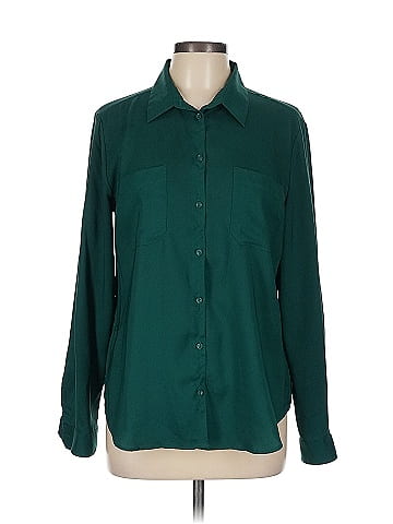 Ann Taylor Factory Long Sleeve Blouse (view 1)