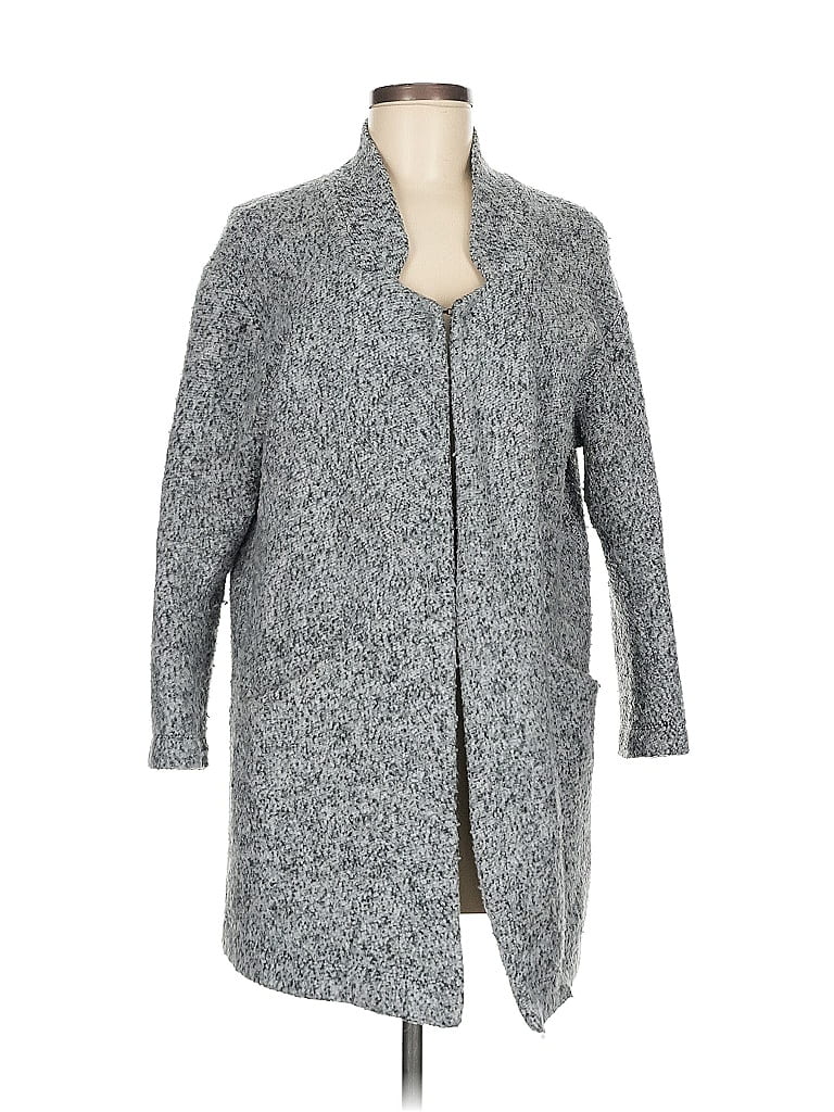 Zara W&B Collection Blue Gray Cardigan Size M - photo 1