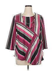 Alfred Dunner 3/4 Sleeve Top