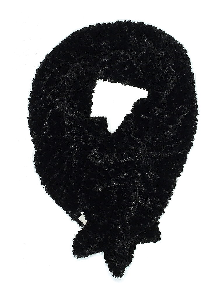 Pre-owned Croft & Barrow Scarf In Black