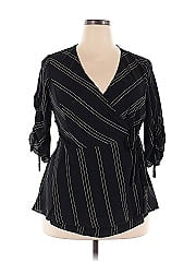 City Chic 3/4 Sleeve Blouse