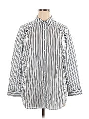 Roaman's Long Sleeve Button Down Shirt
