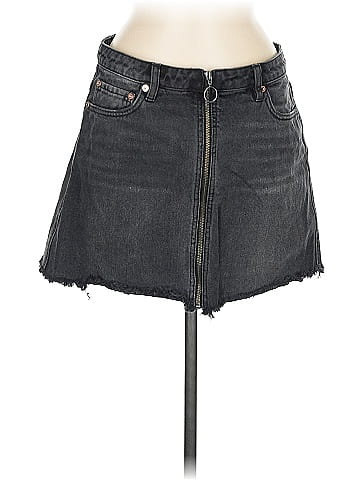 We the Free Denim Skirt (view 1)