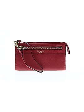 Coach Leather Wristlet