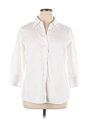 Foxcroft 3/4 Sleeve Button Down Shirt