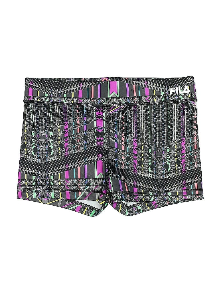 Fila Sport Print Purple Shorts Size M - photo 1