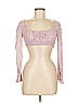 Princess Polly Pink Long Sleeve Top Size 6 - photo 1