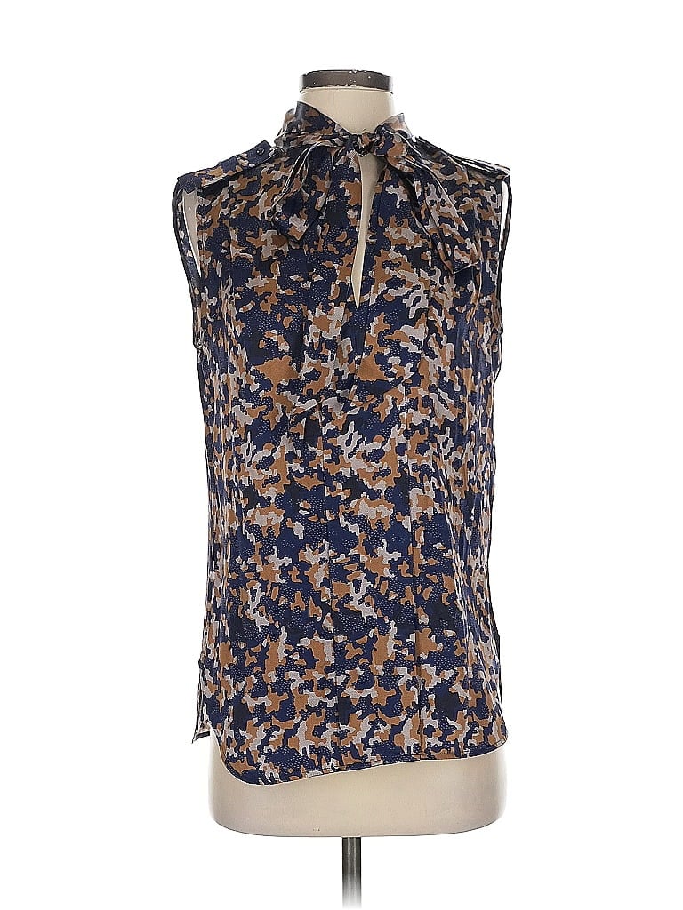 Belstaff Blue Sleeveless Blouse Size EU (IT) 40 / US 4 - photo 1