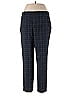 NBD Plaid Blue Casual Pants Size 12 - photo 1