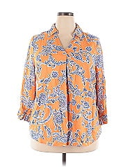 Belle By Kim Gravel 3/4 Sleeve Blouse