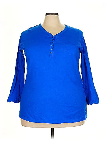 Roaman's 3/4 Sleeve T-Shirt (view 1)
