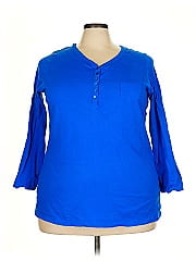 Roaman's 3/4 Sleeve T Shirt