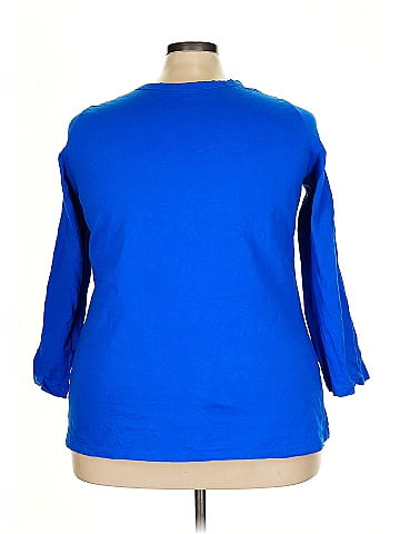Roaman's 3/4 Sleeve T-Shirt (view 2)