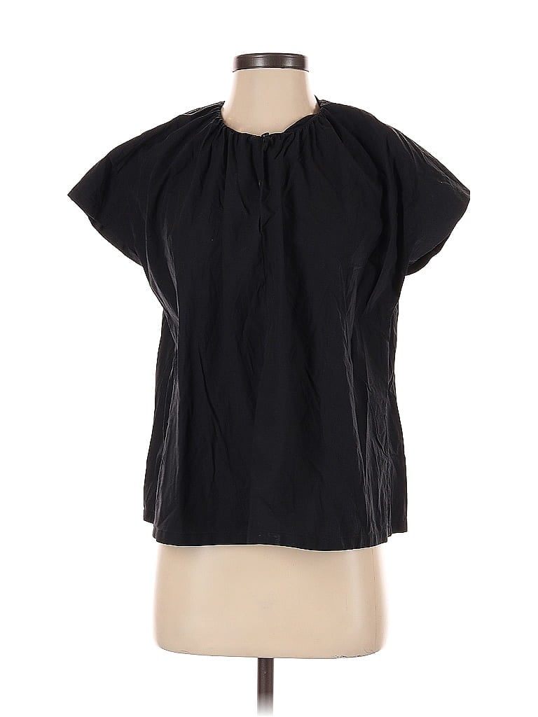 Cos Black Short Sleeve Blouse Size EU 36 / US 6 - photo 1