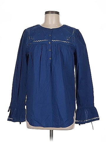 Ann Taylor LOFT Long Sleeve Blouse (view 1)