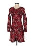 M Missoni Paisley Burgundy Red Cocktail Dress Size EU (IT) 38 / US 2 - photo 1