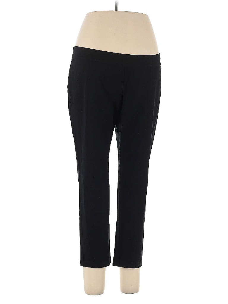 Pre-owned Eileen Fisher Active Pants In Black