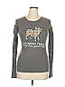 Next Level Apparel 100% Cotton Gray Long Sleeve T-Shirt Size XL - photo 1