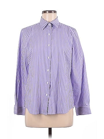 Foxcroft Long Sleeve Button-Down Shirt (view 1)